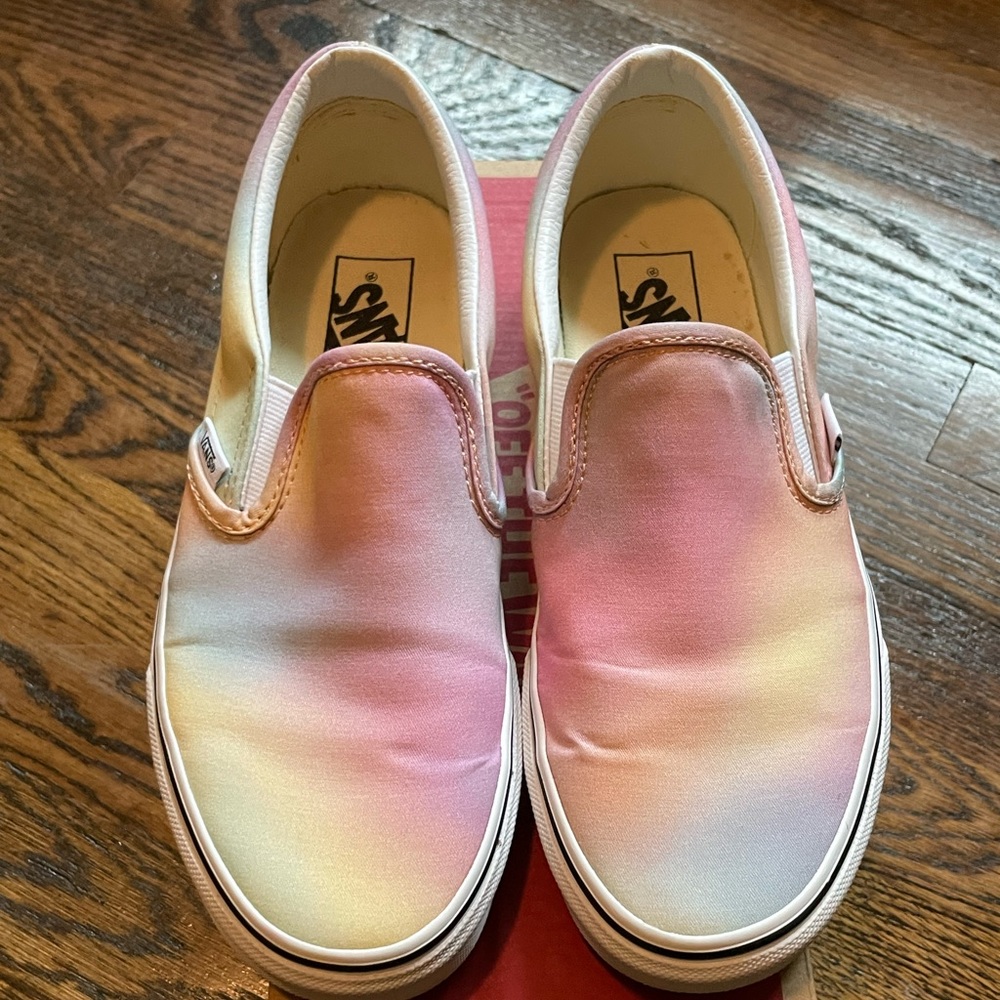 Vans Tie Dye Slip On Sneakers